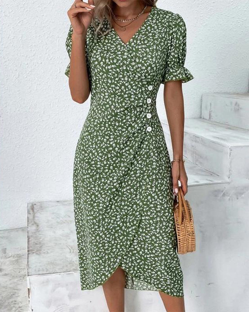 Brigitte™ | Robe Imprimée Florale