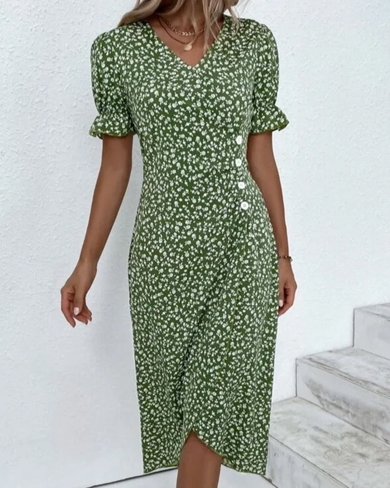 Brigitte™ | Robe Imprimée Florale
