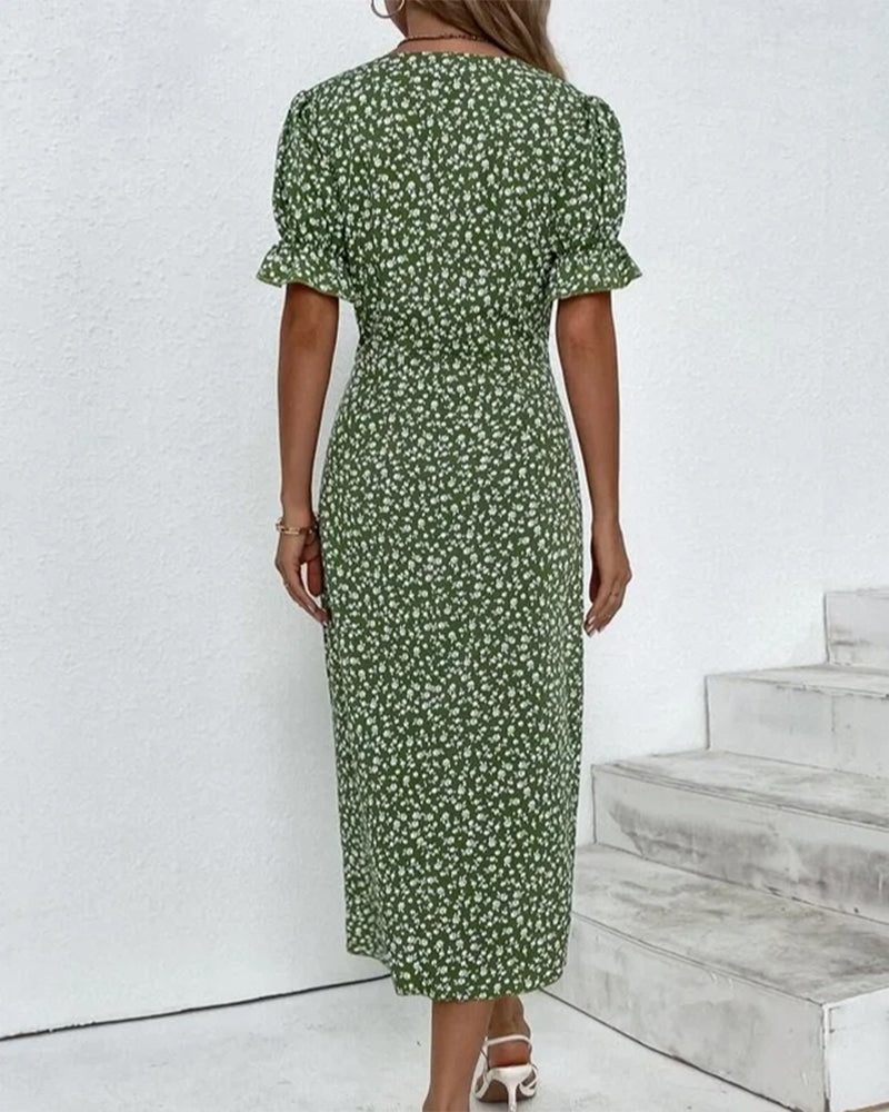 Brigitte™ | Robe Imprimée Florale