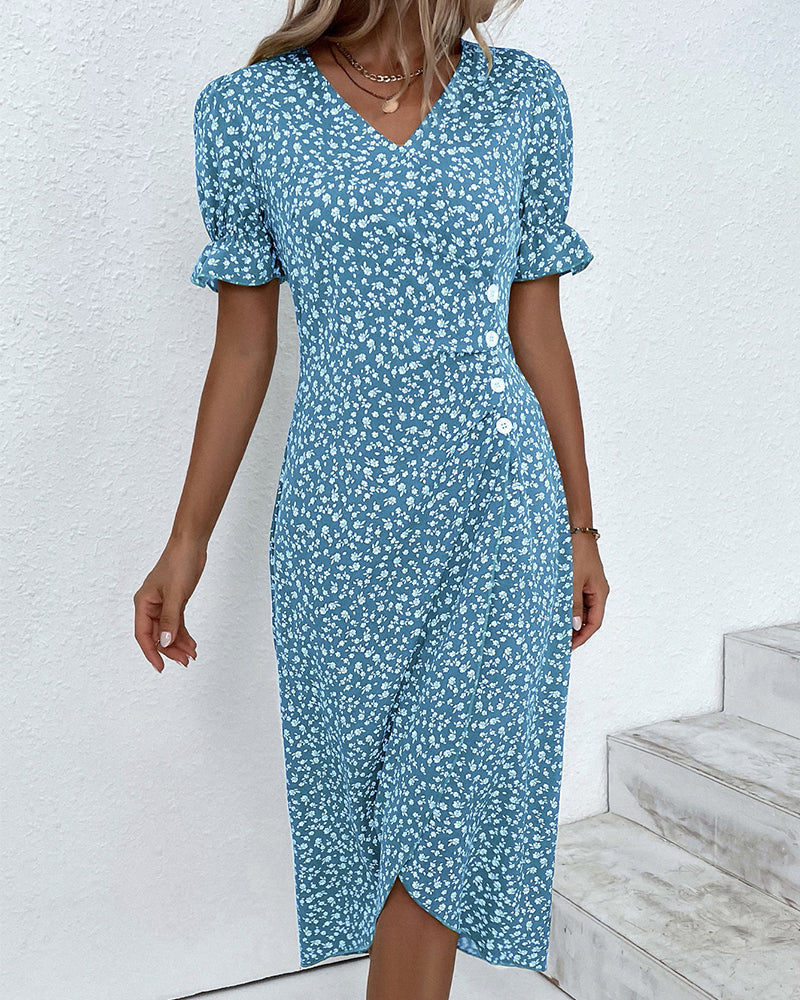 Brigitte™ | Robe Imprimée Florale
