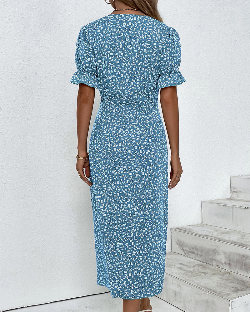 Brigitte™ | Robe Imprimée Florale