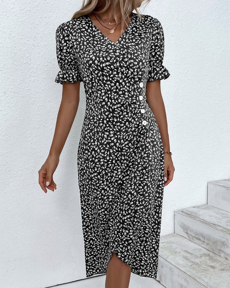 Brigitte™ | Robe Imprimée Florale