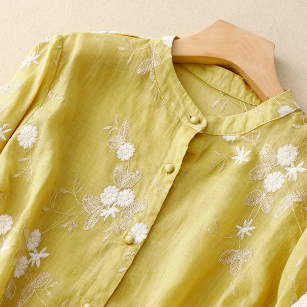 Alexandra™ | Blouse brodée
