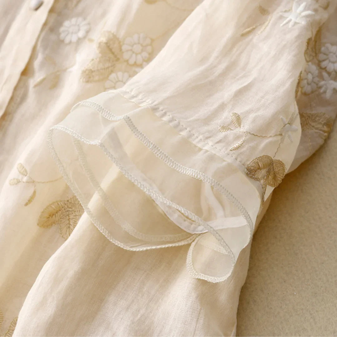 Alexandra™ | Blouse brodée