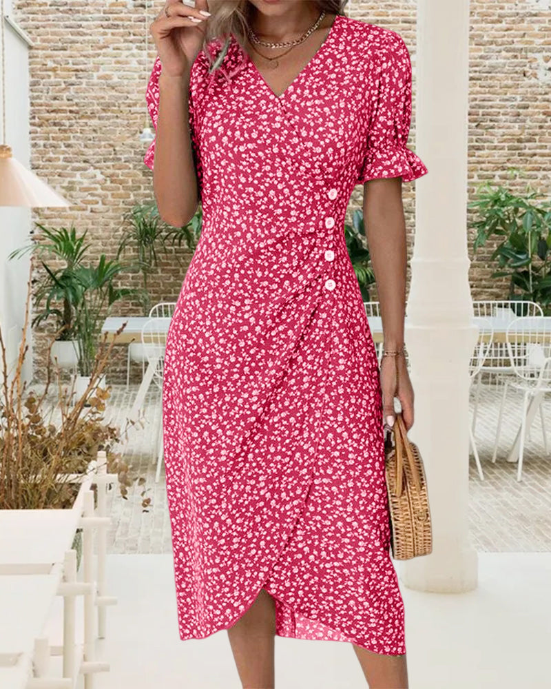Brigitte™ | Robe Imprimée Florale
