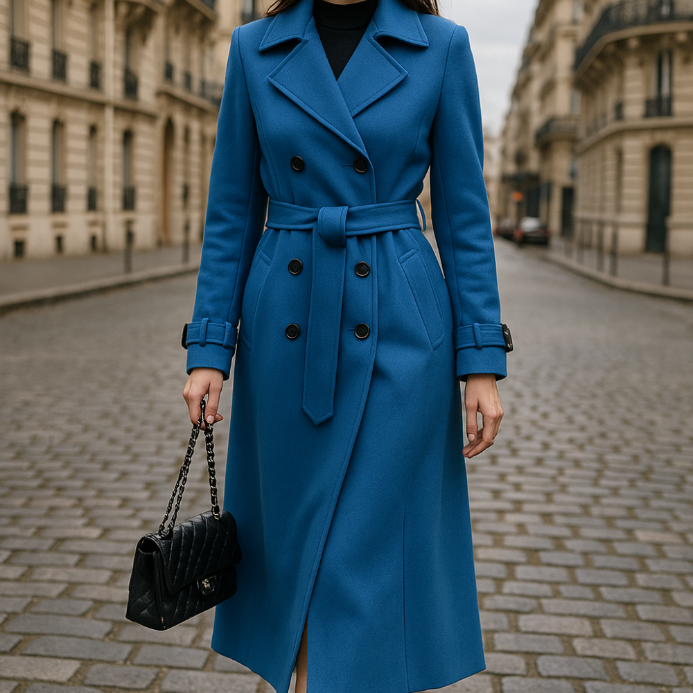 Clara™ | Trench ceinturé élégant