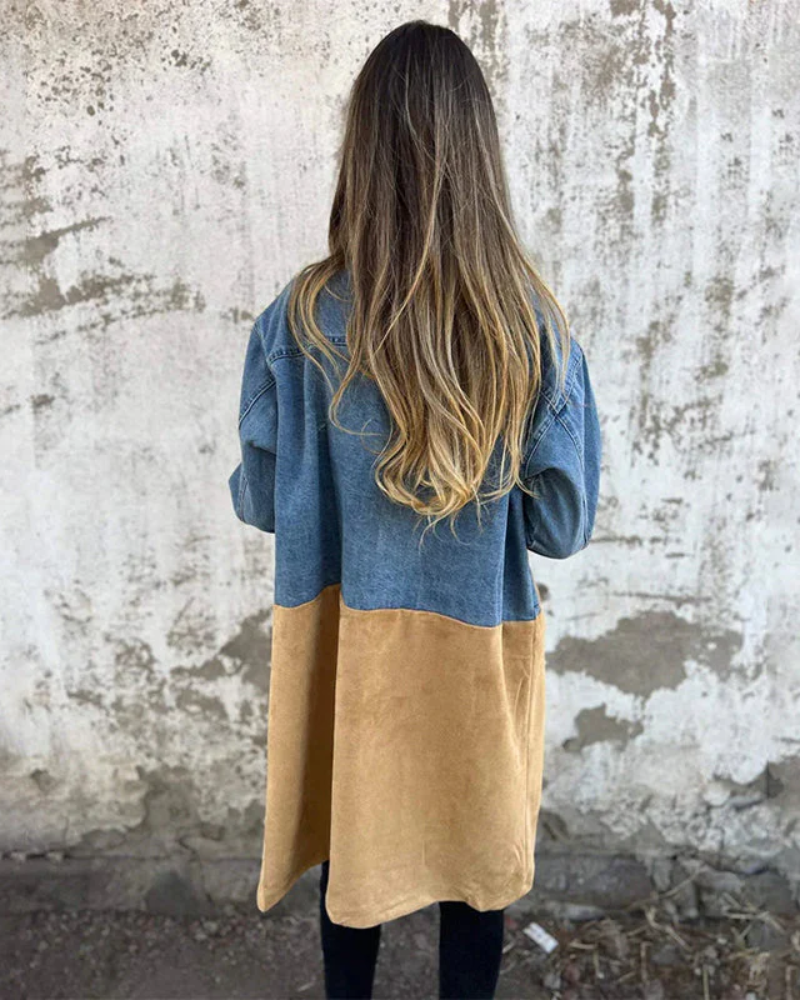 Astrid™ | Manteau en denim pour femme