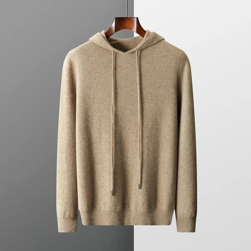 Riviera Paris™ | PULL À CAPUCHE 100% CACHEMIRE