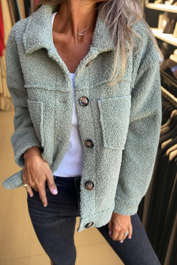 Sarah™ | Veste en Laine d'Agneau