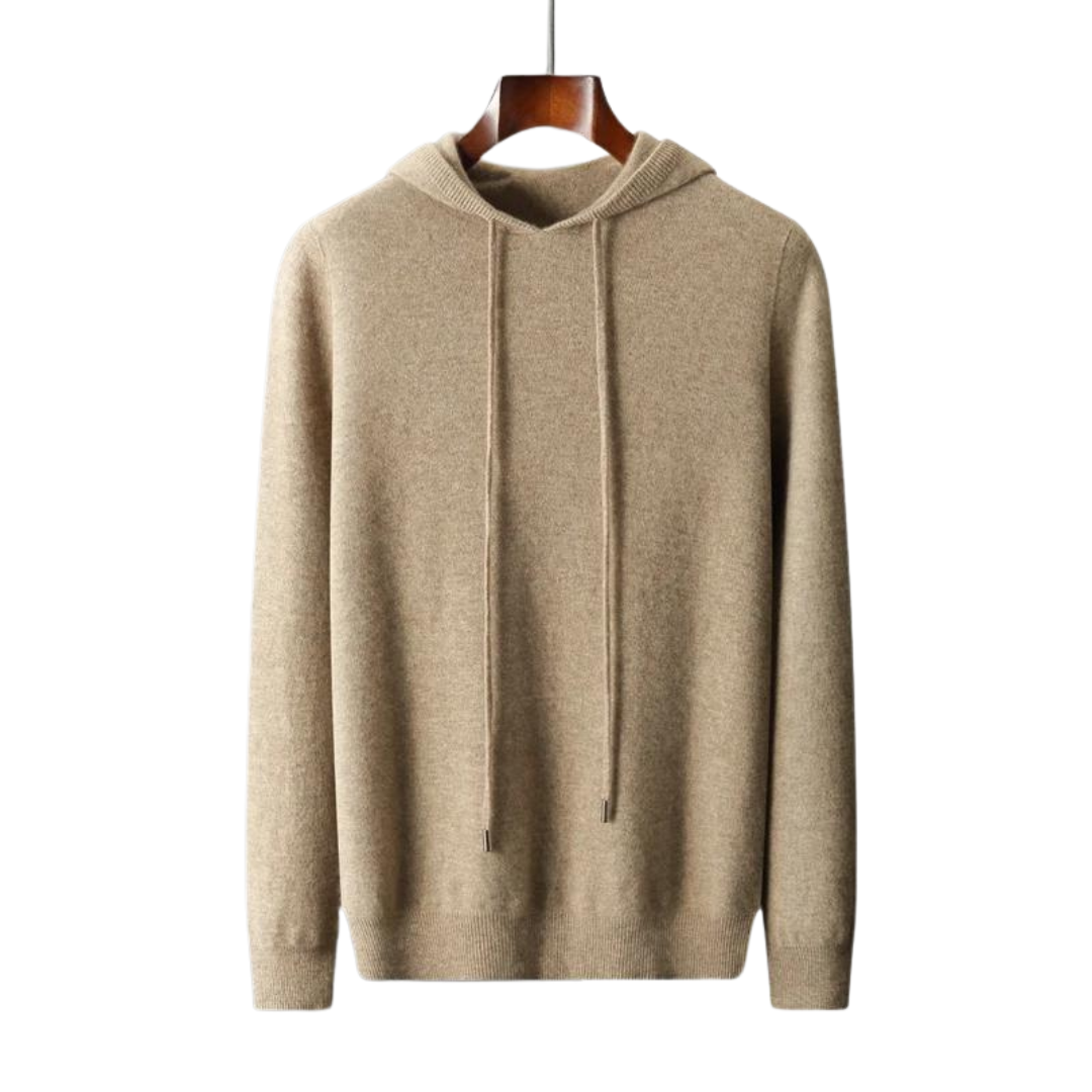 Riviera Paris™ | PULL À CAPUCHE 100% CACHEMIRE