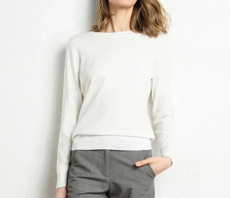 Riviera Paris™ | Pull confort en laine essentiel