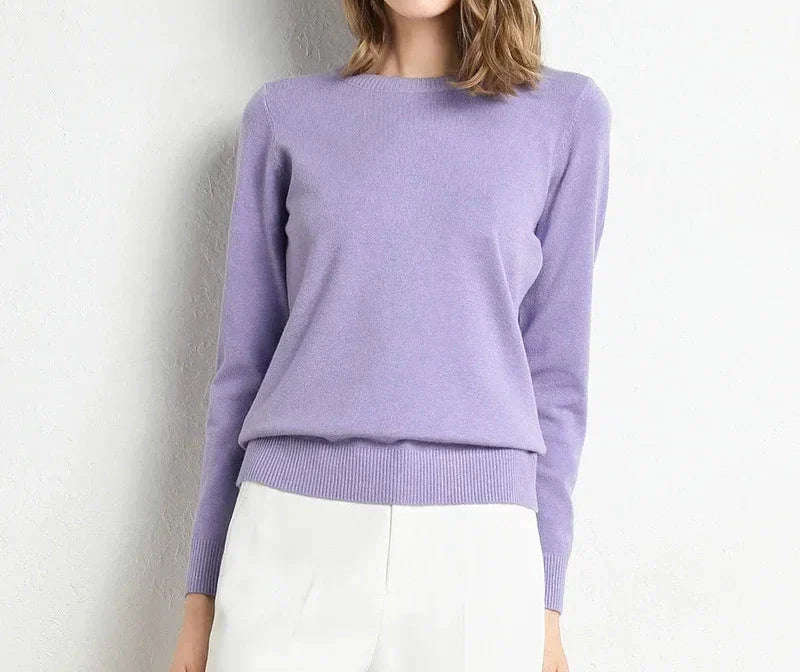 Riviera Paris™ | Pull confort en laine essentiel