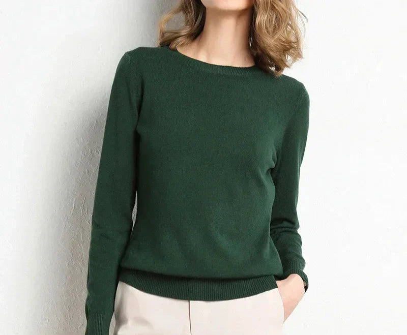 Riviera Paris™ | Pull confort en laine essentiel