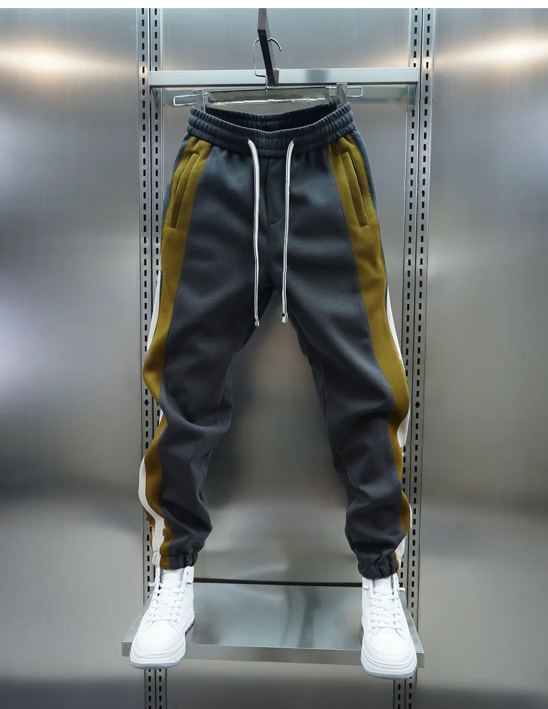 Arthur™ | Pantalon Tendance à Rayures Contrastées