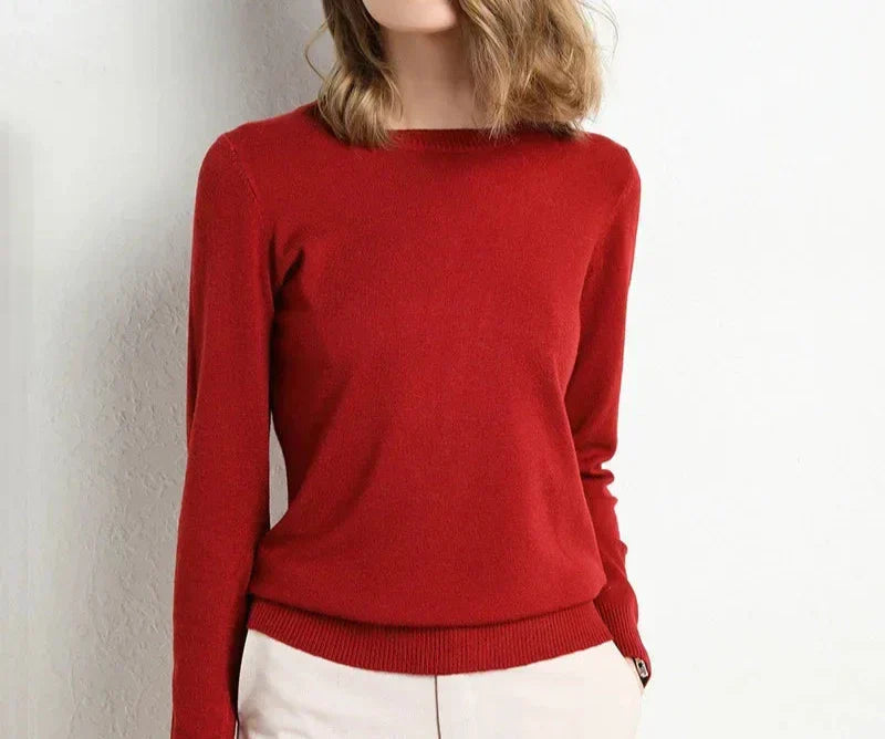 Riviera Paris™ | Pull confort en laine essentiel