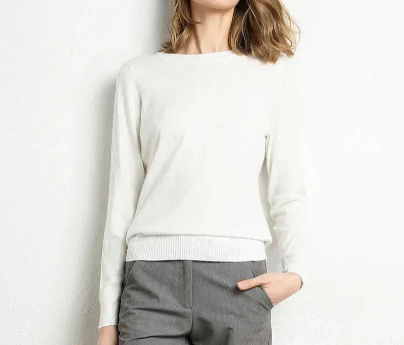 Riviera Paris™ | Pull confort en laine essentiel