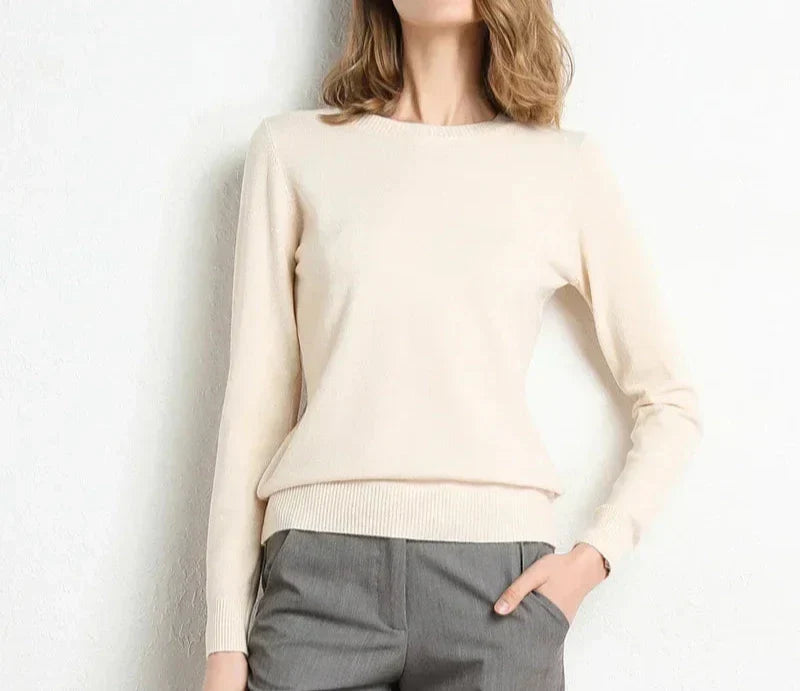Riviera Paris™ | Pull confort en laine essentiel