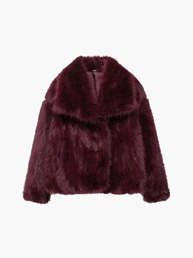 Riviera Paris™ | Manteau Fausse Fourrure Jenna