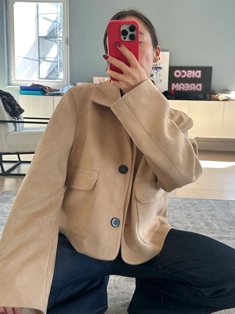 Riviera Paris™ | Veste Marissa en Suède