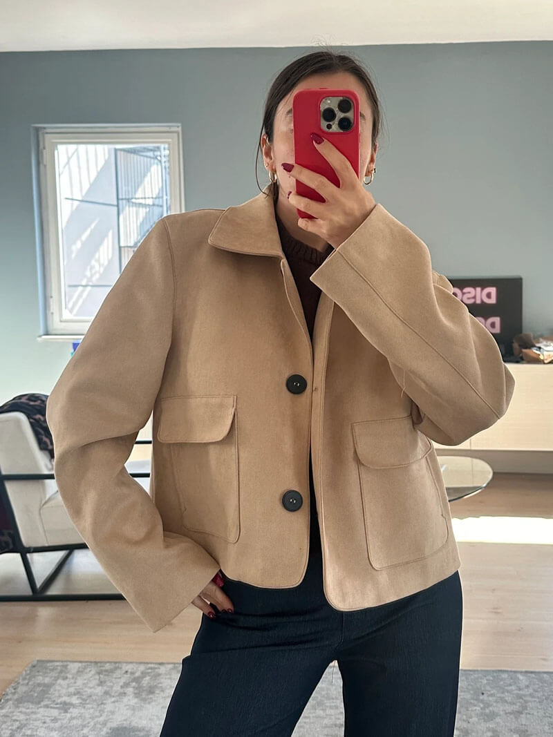 Riviera Paris™ | Veste Marissa en Suède