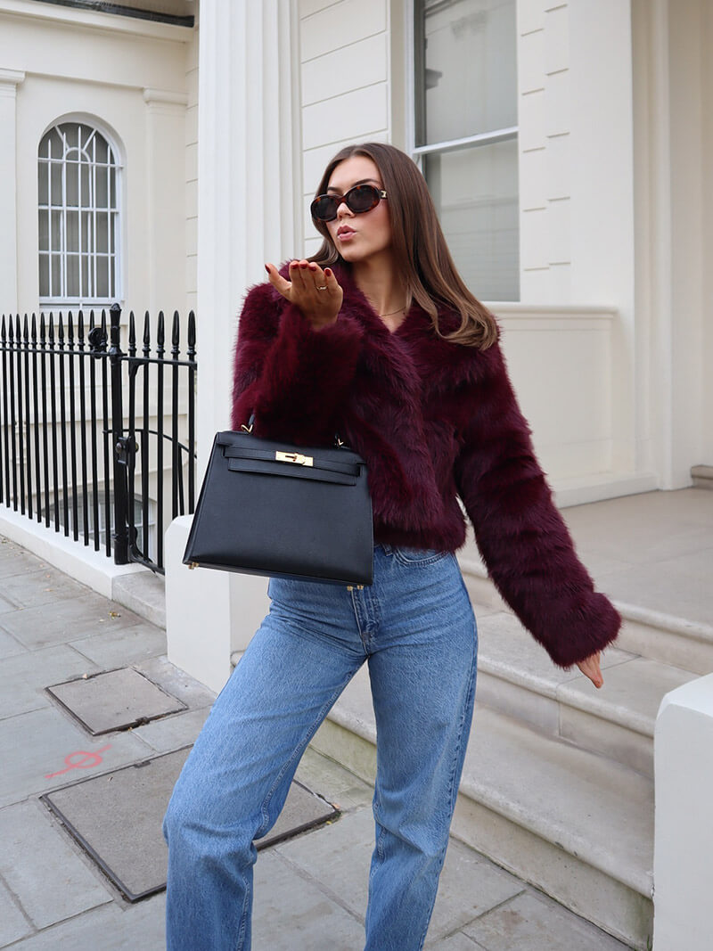 Riviera Paris™ | Manteau Fausse Fourrure Jenna