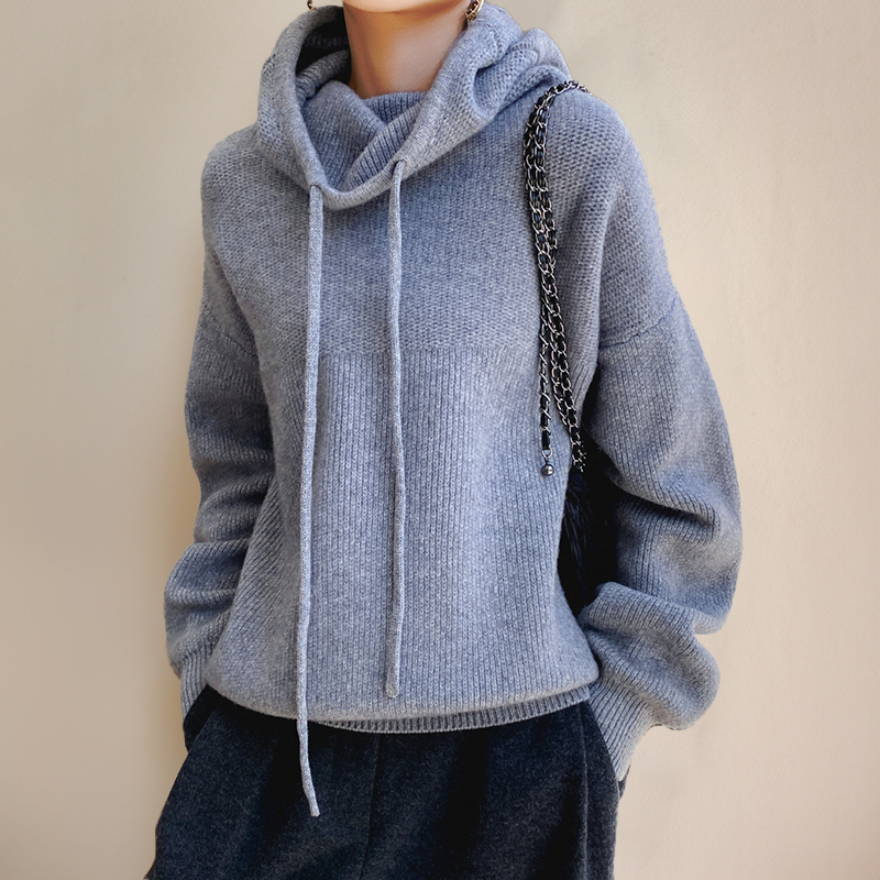 Roxane™ | Pull en laine mérinos à col cheminée