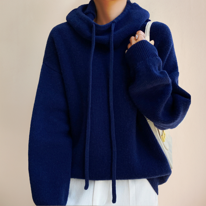 Roxane™ | Pull en laine mérinos à col cheminée