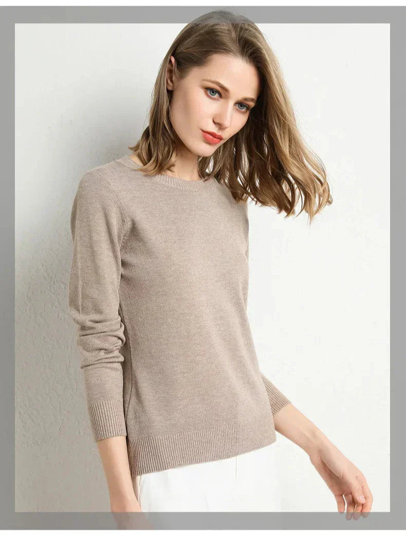 Riviera Paris™ | Pull confort en laine essentiel