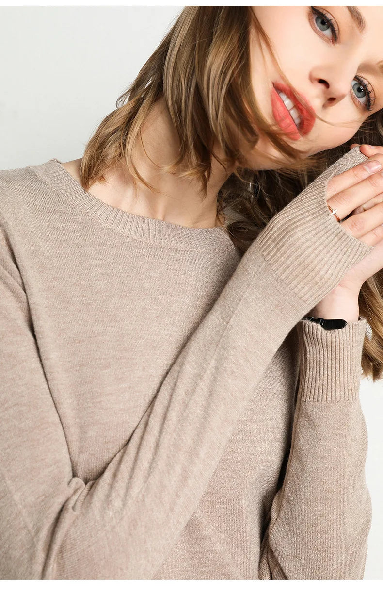 Riviera Paris™ | Pull confort en laine essentiel