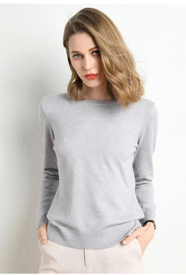 Riviera Paris™ | Pull confort en laine essentiel