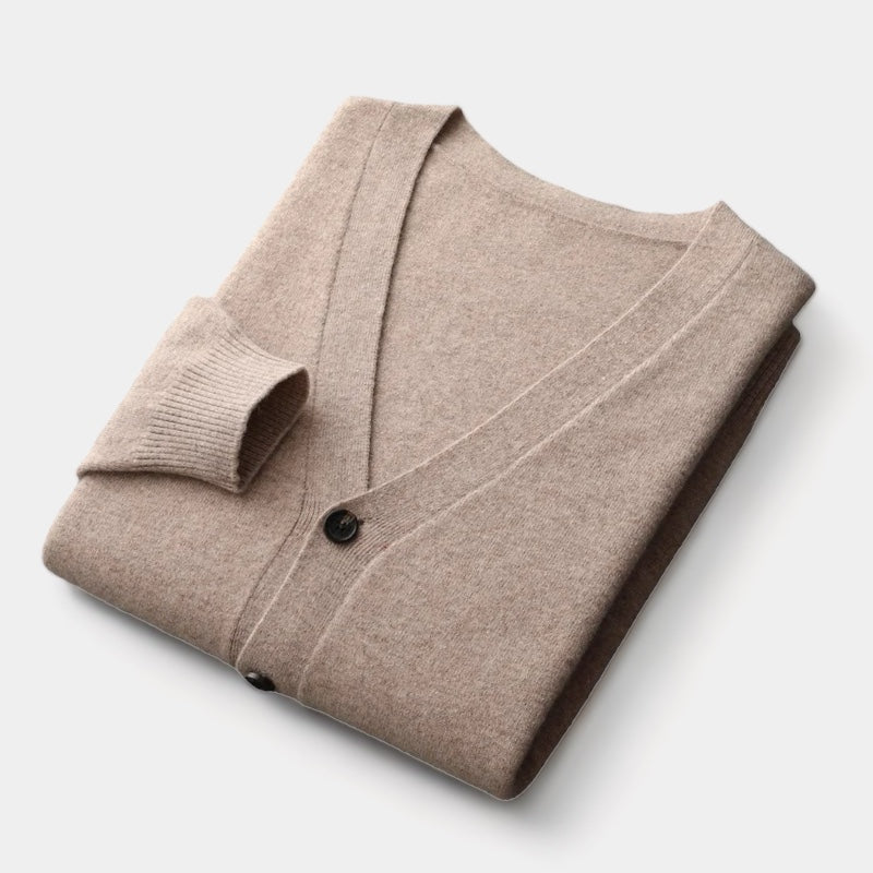 Riviera Paris™ | Pull cardigan en laine mérinos