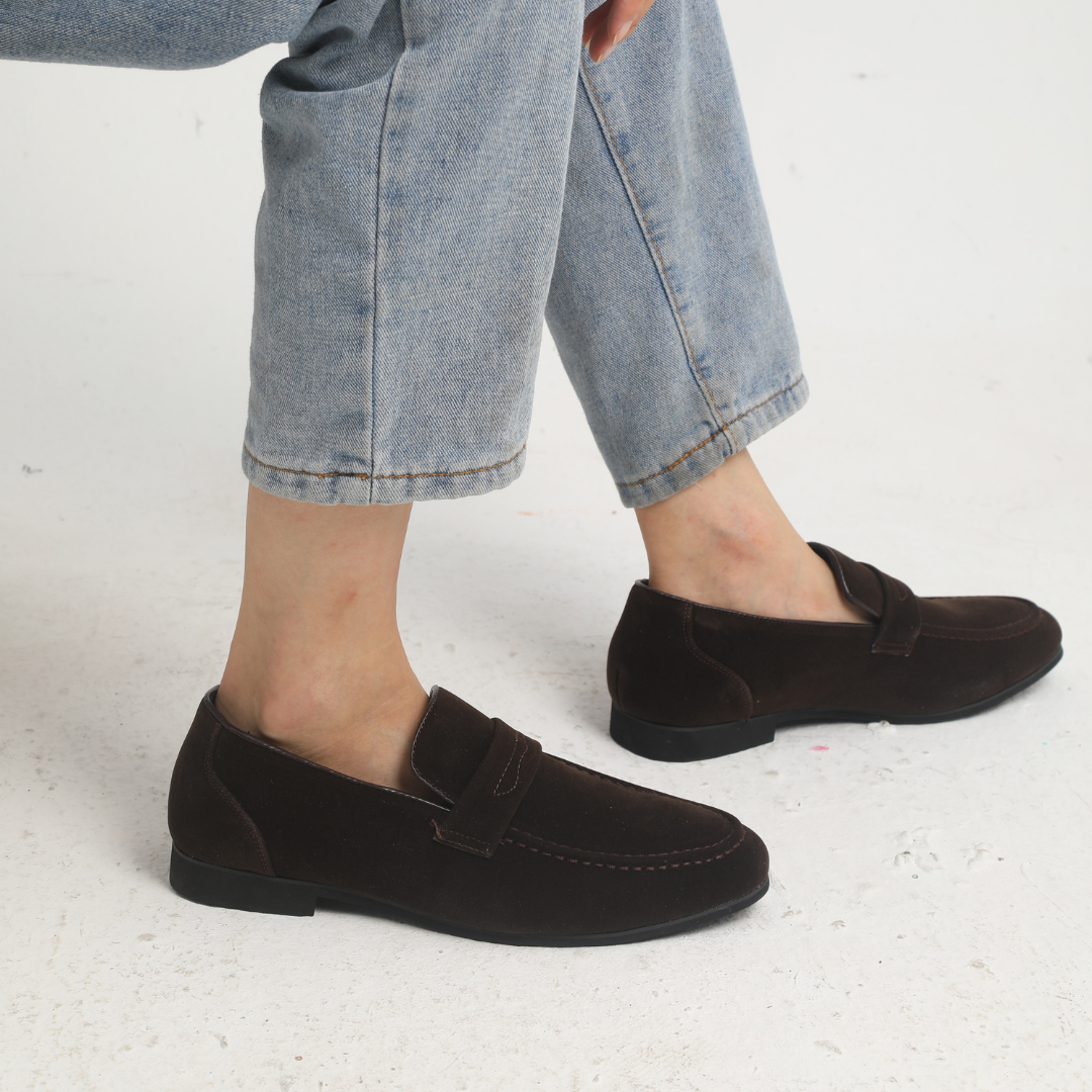 Riviera Paris™ | Mocassins à brides en daim