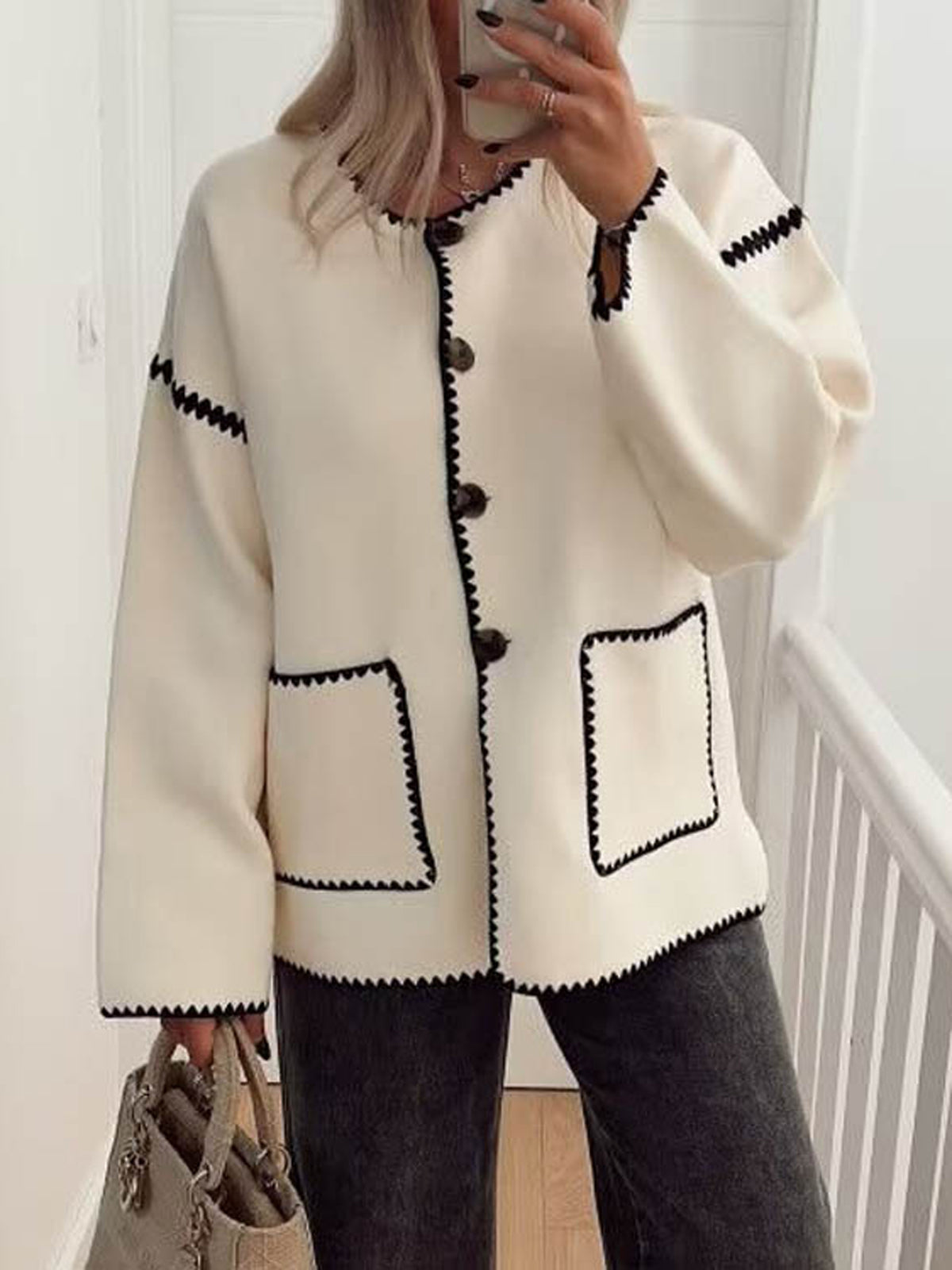 Riviera Paris™ | Veste contrastée