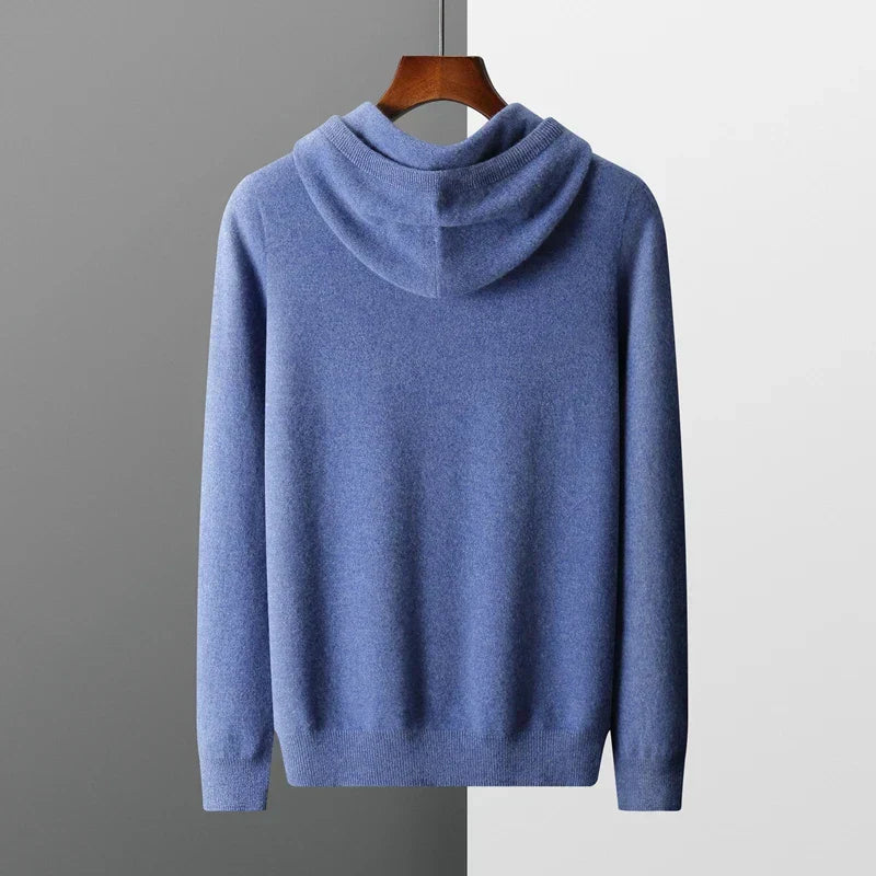 Riviera Paris™ | PULL À CAPUCHE 100% CACHEMIRE