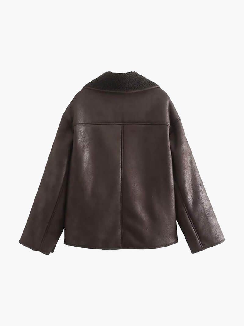 Riviera Paris™ | Veste Laila en Similicuir