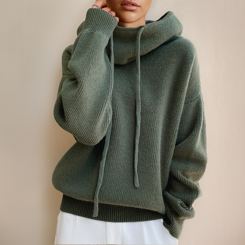 Roxane™ | Pull en laine mérinos à col cheminée
